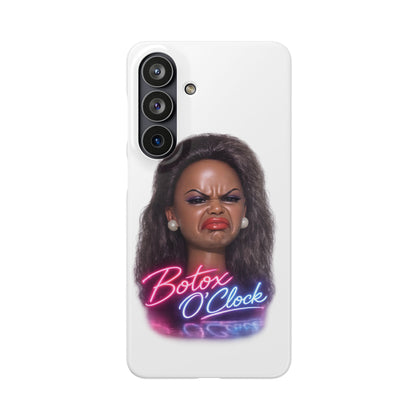 Botox O'Clock Handyhülle – Lustige Neon Diva Schutzhülle für Beauty-Fans, ideales Geschenk
