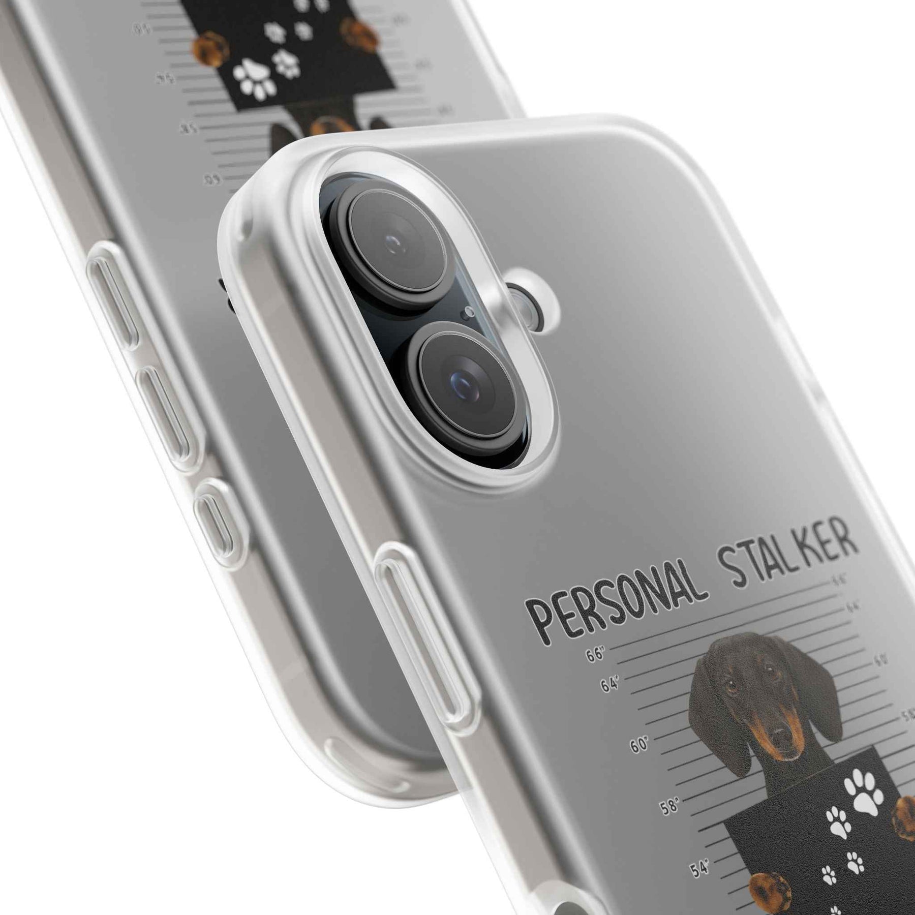 Dachshund Phone Case - Personal Stalker Design, Dog Lover Gift, Funny Pet Accessory, Cute Dog Case, Animal Lover Phone Cover