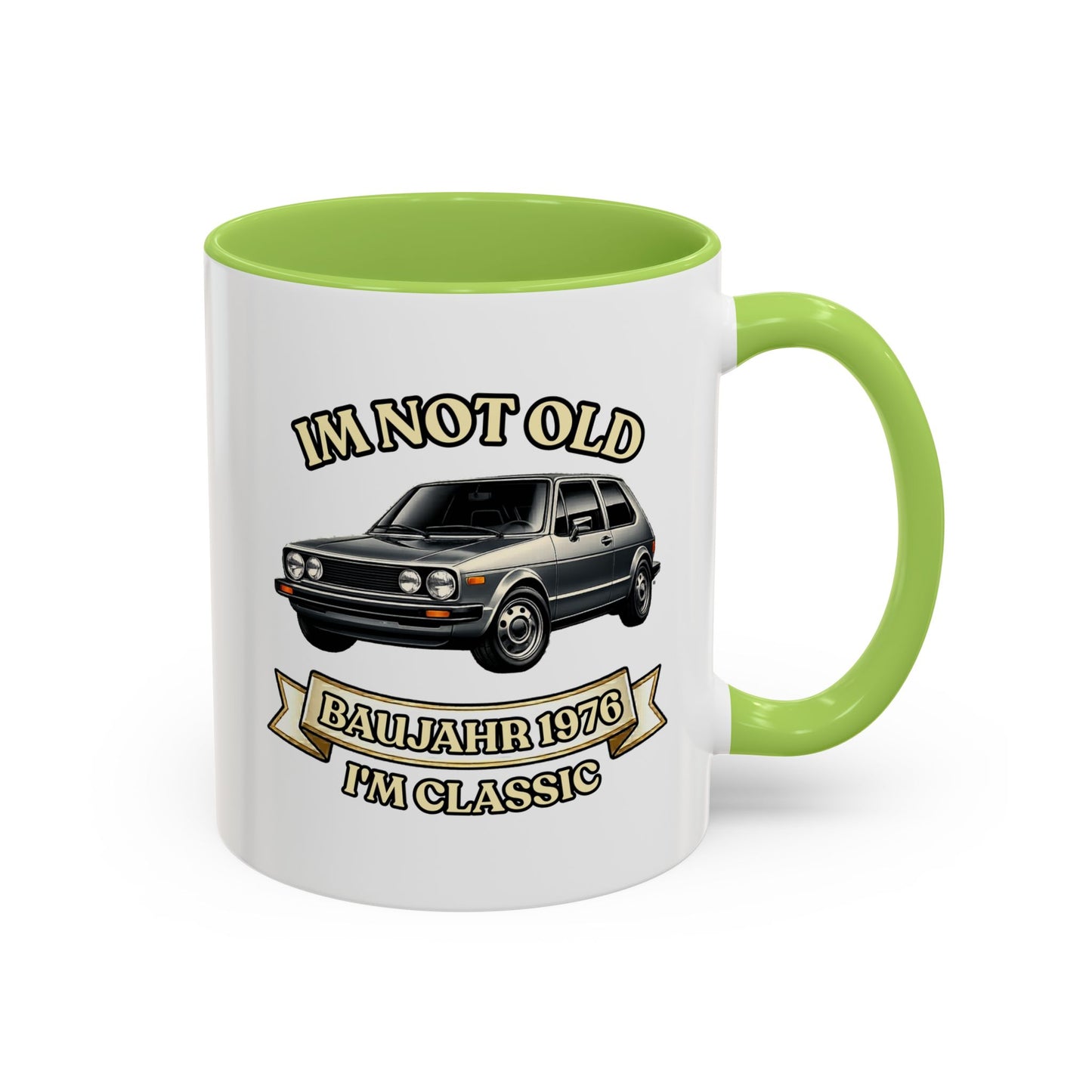 Tasse Baujahr 1976 - I'm Not Old I'm Classic - Oldtimer Kaffeebecher zum 50. Geburtstag