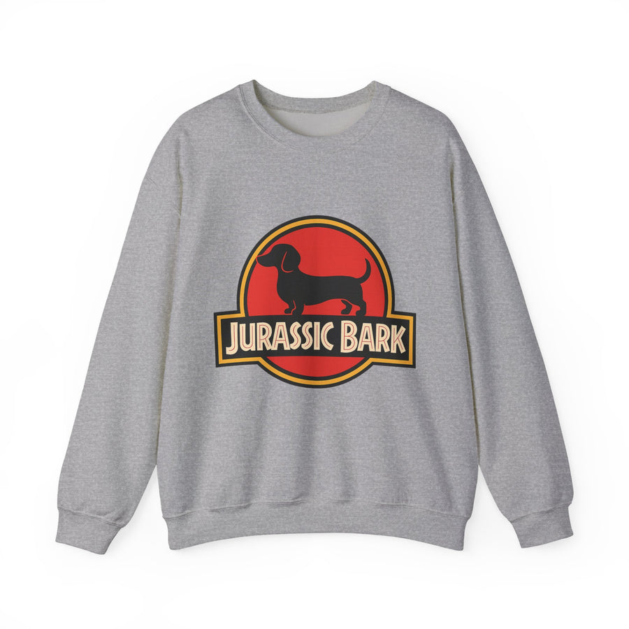 Sweatshirt Jurassic Bark Parodie Teckel – Sweat humoristique pour amateurs de teckels & cinéphiles