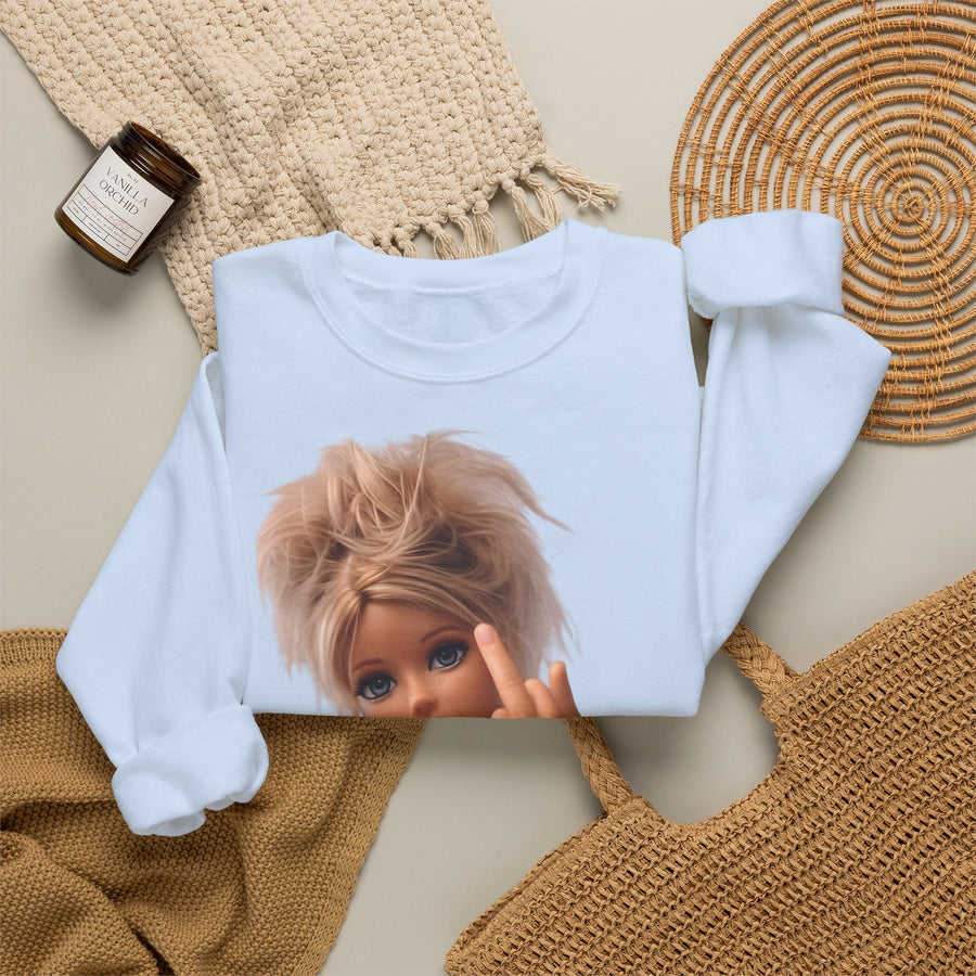 True Insights Middle Finger Sweatshirt – Freches Statement-Motiv