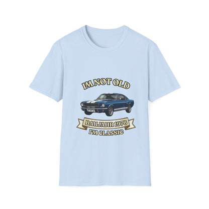 Im Not Old I'm Classic Baujahr 1976 T-Shirt - Vintage Muscle Car Geschenk zum 50. Geburtstag für Oldtimer Fans