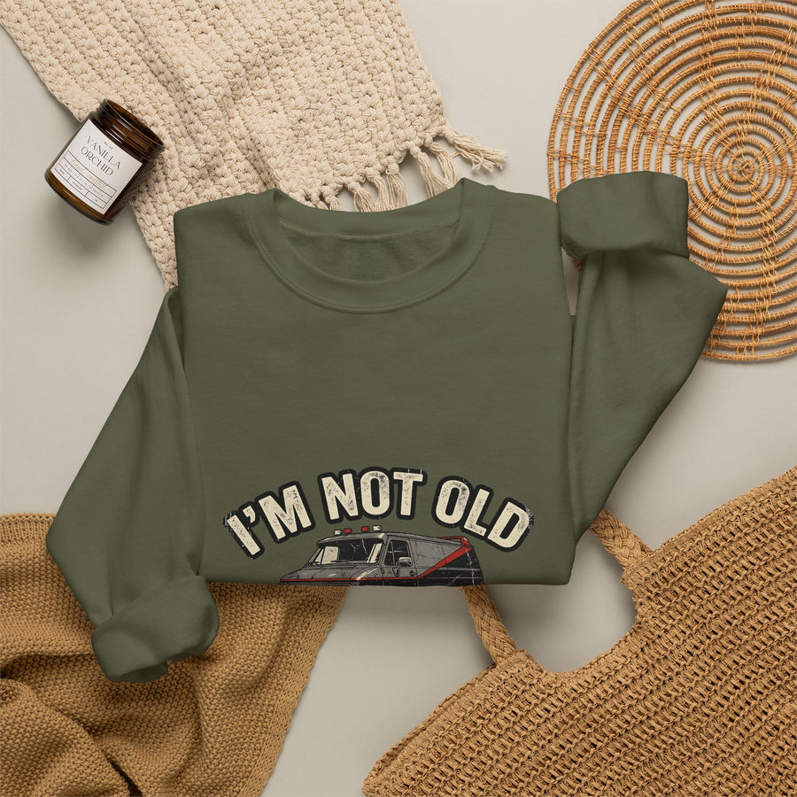 I'm Not Old I'm Classic Sweat – Van Rétro Culte Cadeau 50 ans Homme