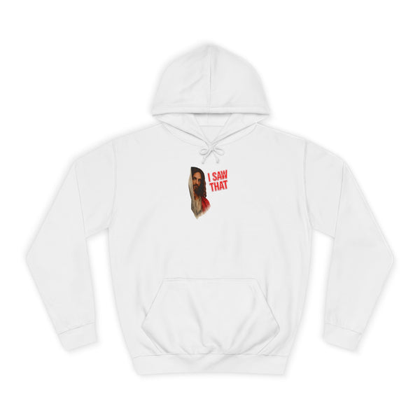 I Saw That Jesus Hoodie – Religiöser Humor mit Augenzwinkern