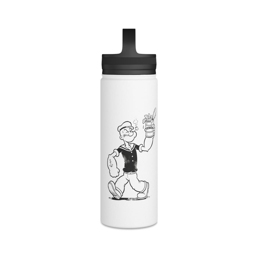 Gourde inox Popeye Épinards – Bouteille isotherme culte