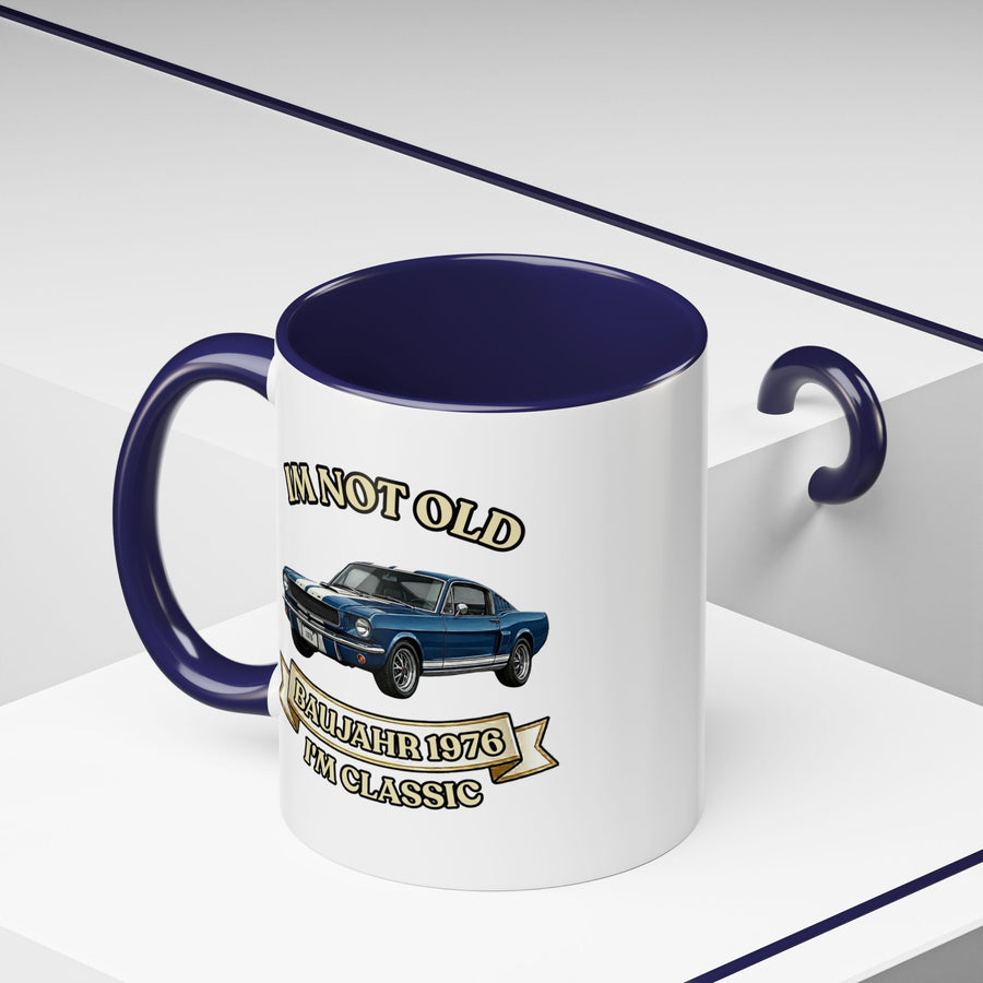 Jahrgang 1976 Tasse – Geschenk zum 50. Geburtstag | Muscle Car