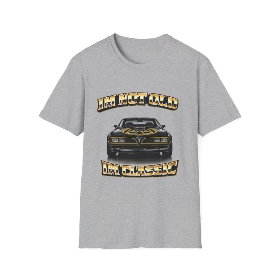 I'm Not Old I'm Classic | T-shirt Smokey and the Bandit | T-shirt rétro Pontiac Trans Am