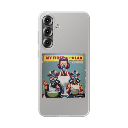 „My First Meth Lab“ Handyhülle – Schwarzer Humor im Retro-Look-Phone Case-True Insights