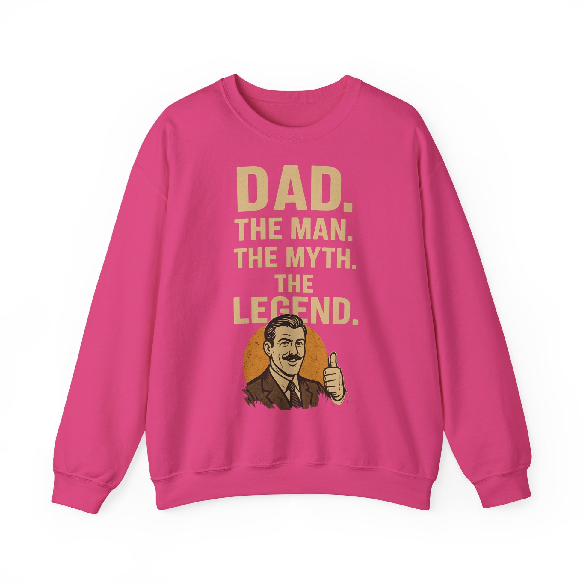 Sweatshirt – DAD. THE MAN. THE MYTH. THE LEGEND. - Sweatshirt für echte Legenden | True Insights Design mit Humor