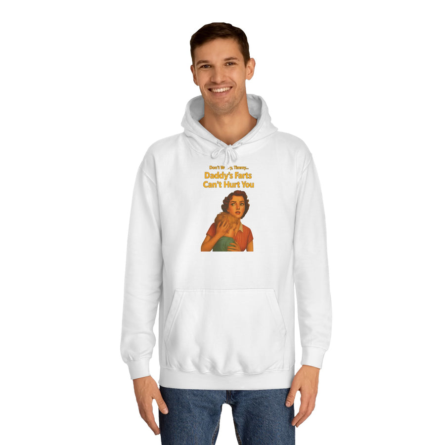 Papa Hoodie „Daddy's Farts Can't Hurt You“ – Das lustige Geschenk für Papa