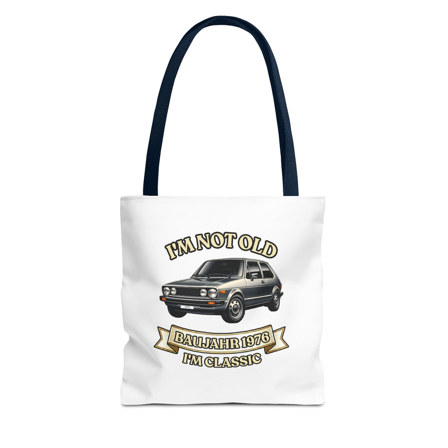 Born in 1976 Tote Bag – 50th Birthday Gift | Classic Car