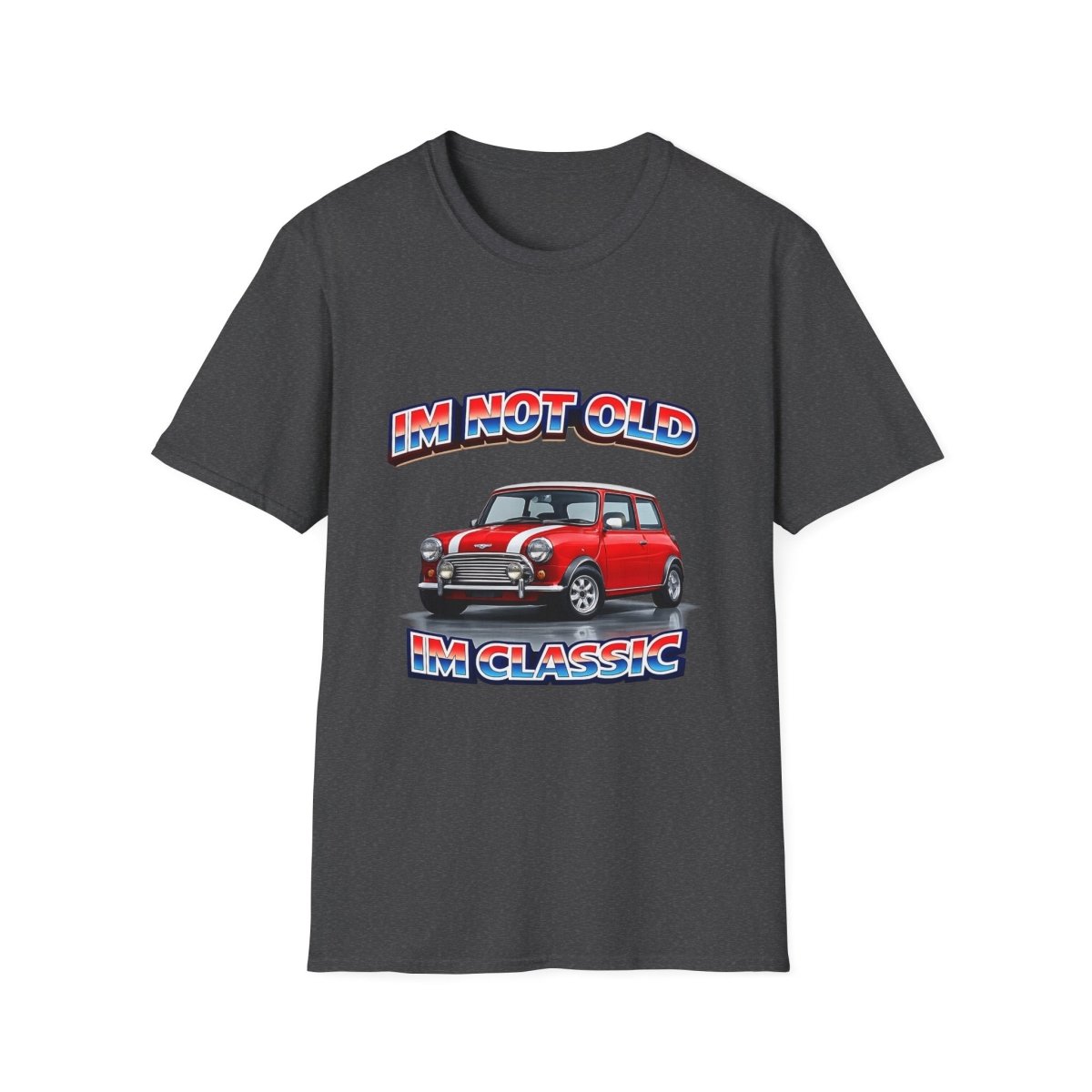 I'm Not Old I'm Classic | Italian Job T-Shirt | Mini Cooper Retro Shirt