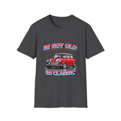 I'm Not Old I'm Classic | Italian Job T-Shirt | Mini Cooper Retro Shirt