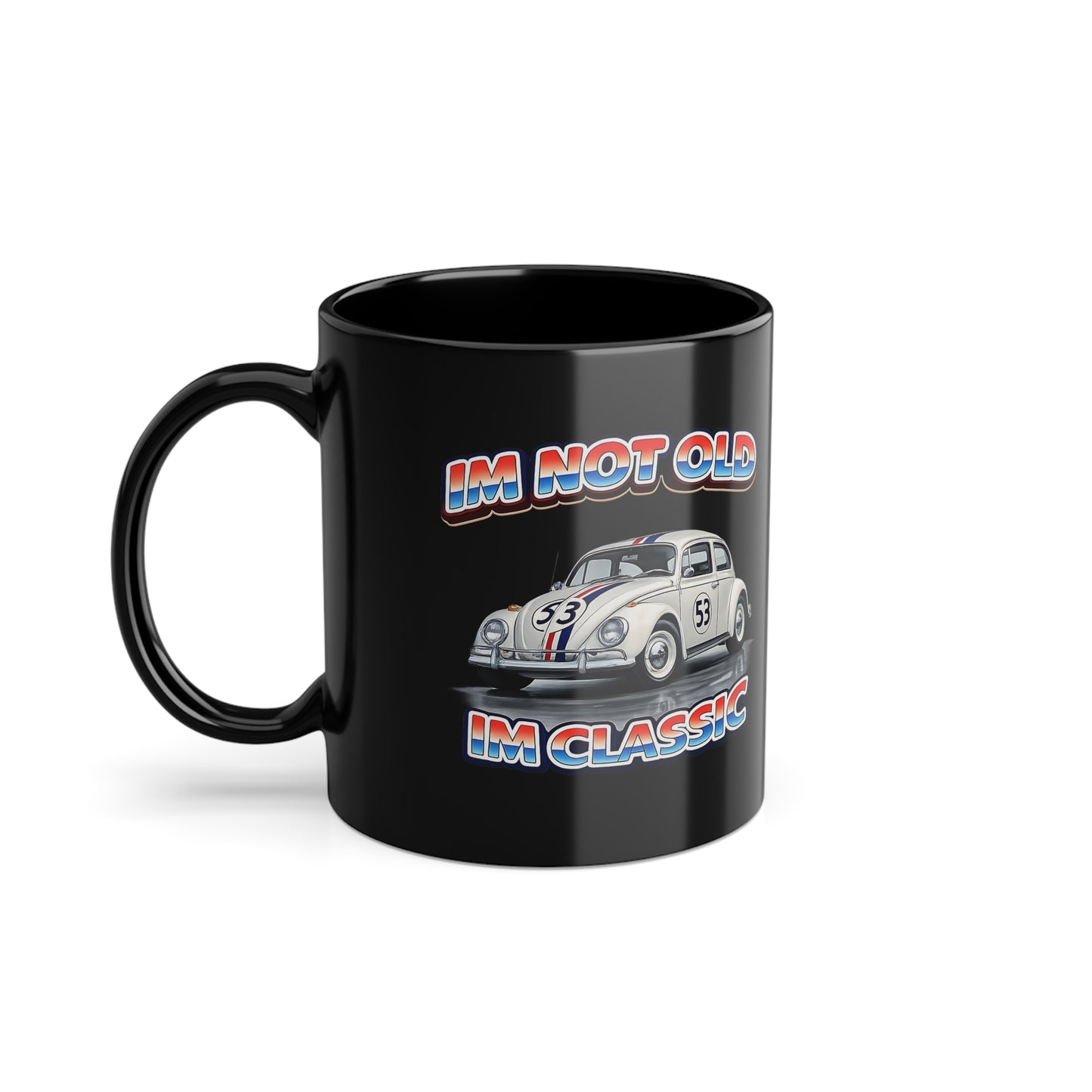 Herbie Tasse | VW Käfer 53 Kaffeebecher | Retro Disney Kult Geschenk
