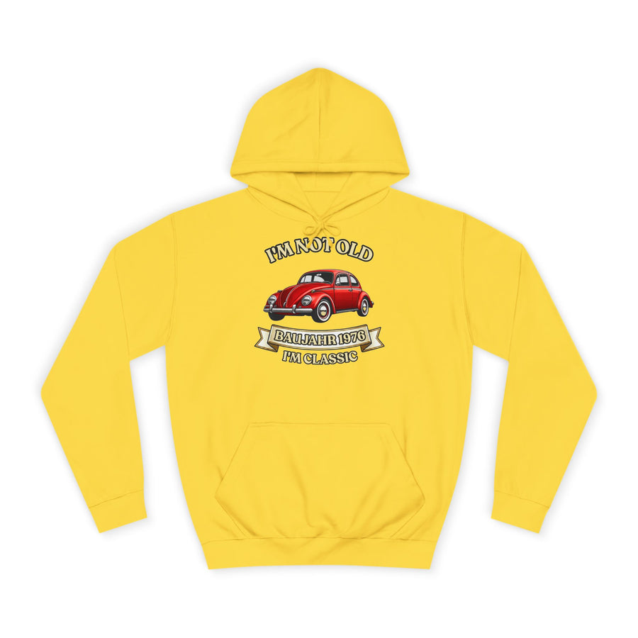 Born in 1976 Hoodie – 50th Birthday Gift | VW Beetle
