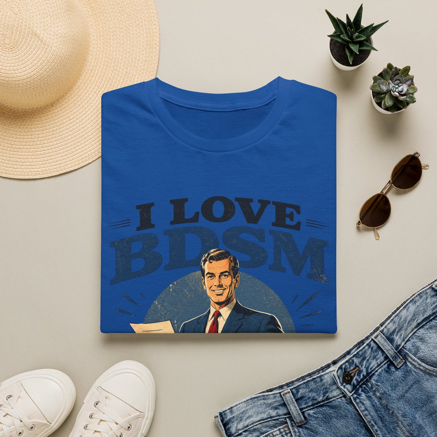 I Love BDSM Shirt Herren – Lustiges Vertrieb Marketing Geschenk