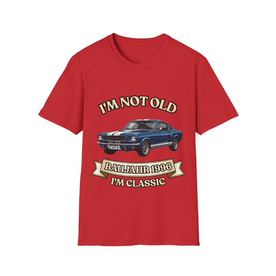 Jahrgang 1996 T-Shirt Oldtimer I'm Not Old I'm Classic  Geschenk zum 30. Geburtstag Mann Retro Kultauto Klassiker Vintage Auto True Insights – Social Lifestyle