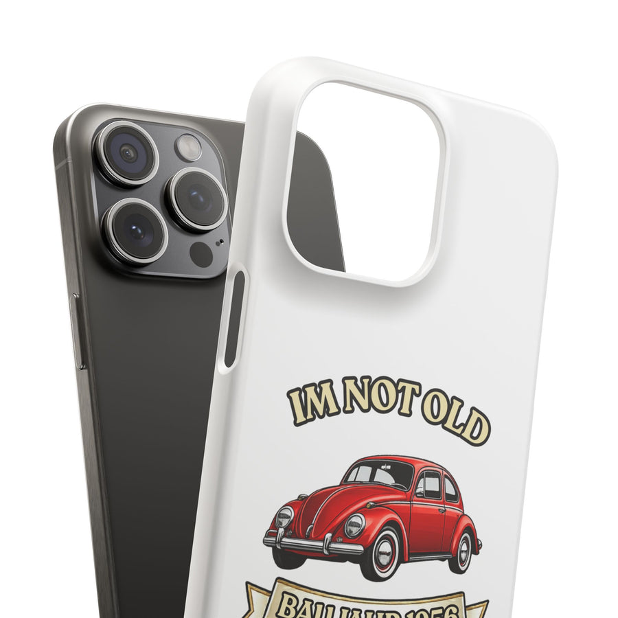 True Insights Jahrgang 1956 Handyhülle VW Käfer