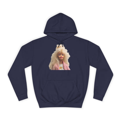 Retro Barbie Puppe T-Shirt Damen | 80er Jahre Style Doll Print Shirt | Nostalgie Geschenk für Puppen-Fans