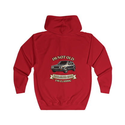 Zip Hoodie Baujahr 1976 - I'm Not Old I'm Classic - Oldtimer Kapuzenjacke zum 50. Geburtstag