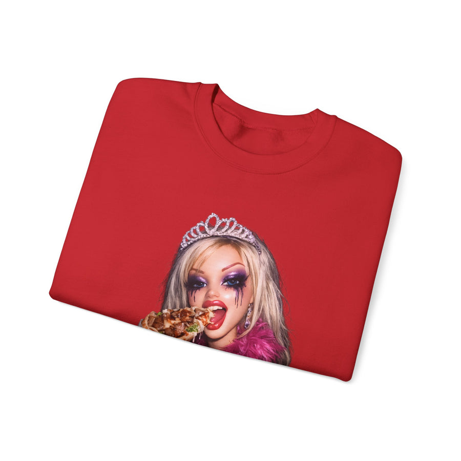 Princess Punk Sweatshirt – Freches Party-Motiv mit Drag-Queen-Glam