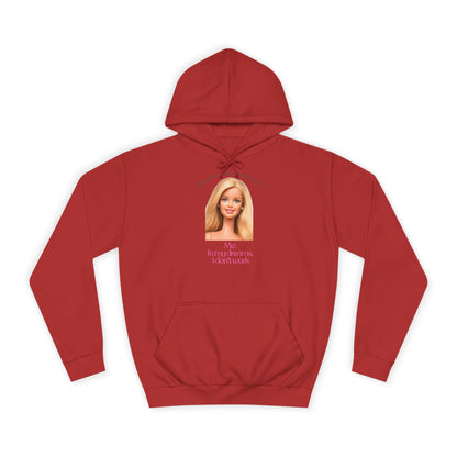 Lustiges Hoodie 'In my dreams I don't work' – Witziger Spruch Traumjob Kapuzenpullover für Faulenzer & Antiarbeit-Fans