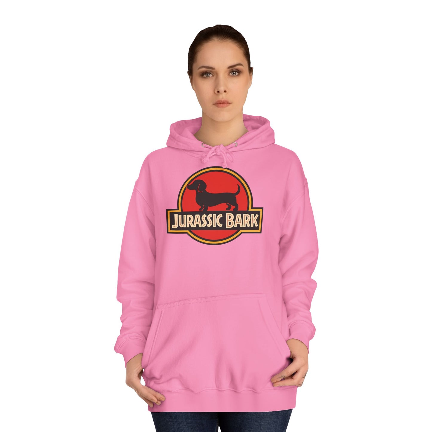Jurassic Bark Hoodie - Dackel Parodie Kapuzenpullover für Dackelbesitzer & Hundeliebhaber - Lustiges Geschenk