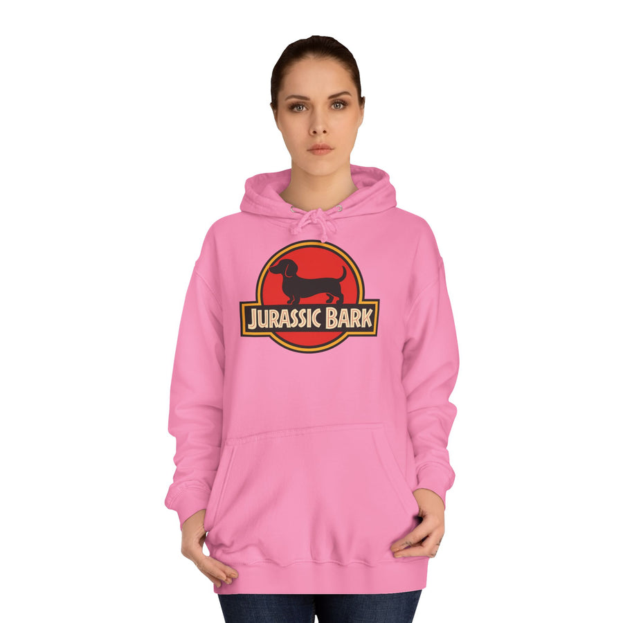 Sweat à capuche Jurassic Bark - Parodie teckel pour les amoureux des chiens - Cadeau drôle