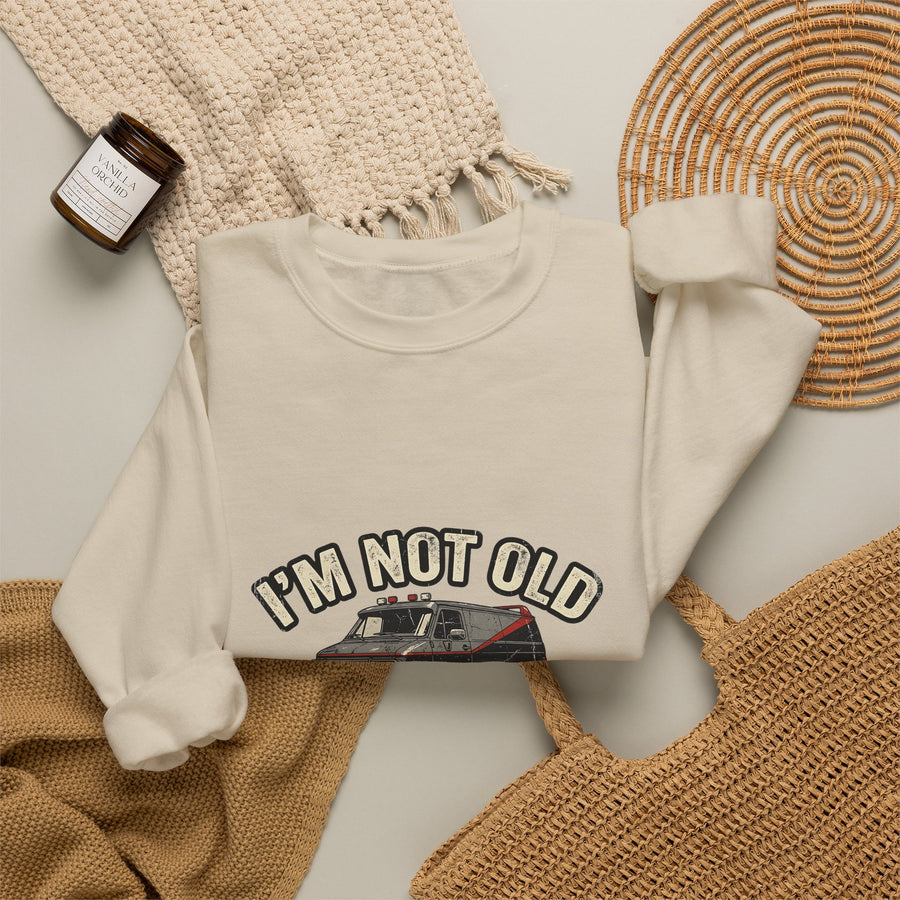 I'm Not Old I'm Classic Sweat – Van Rétro Culte Cadeau 50 ans Homme