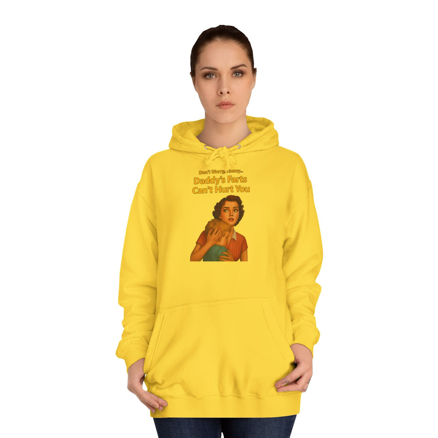 Papa Hoodie „Daddy's Farts Can't Hurt You“ – Das lustige Geschenk für Papa