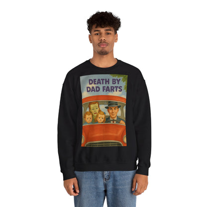Sweatshirt – Dead by Dad Farts Sweatshirt – Lustiges Geschenk für Familien mit Humor | True Insights Design mit Humor