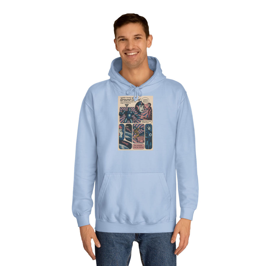 Captain Ozone Hoodie – Retro-Sci-Fi-Comic-Motiv