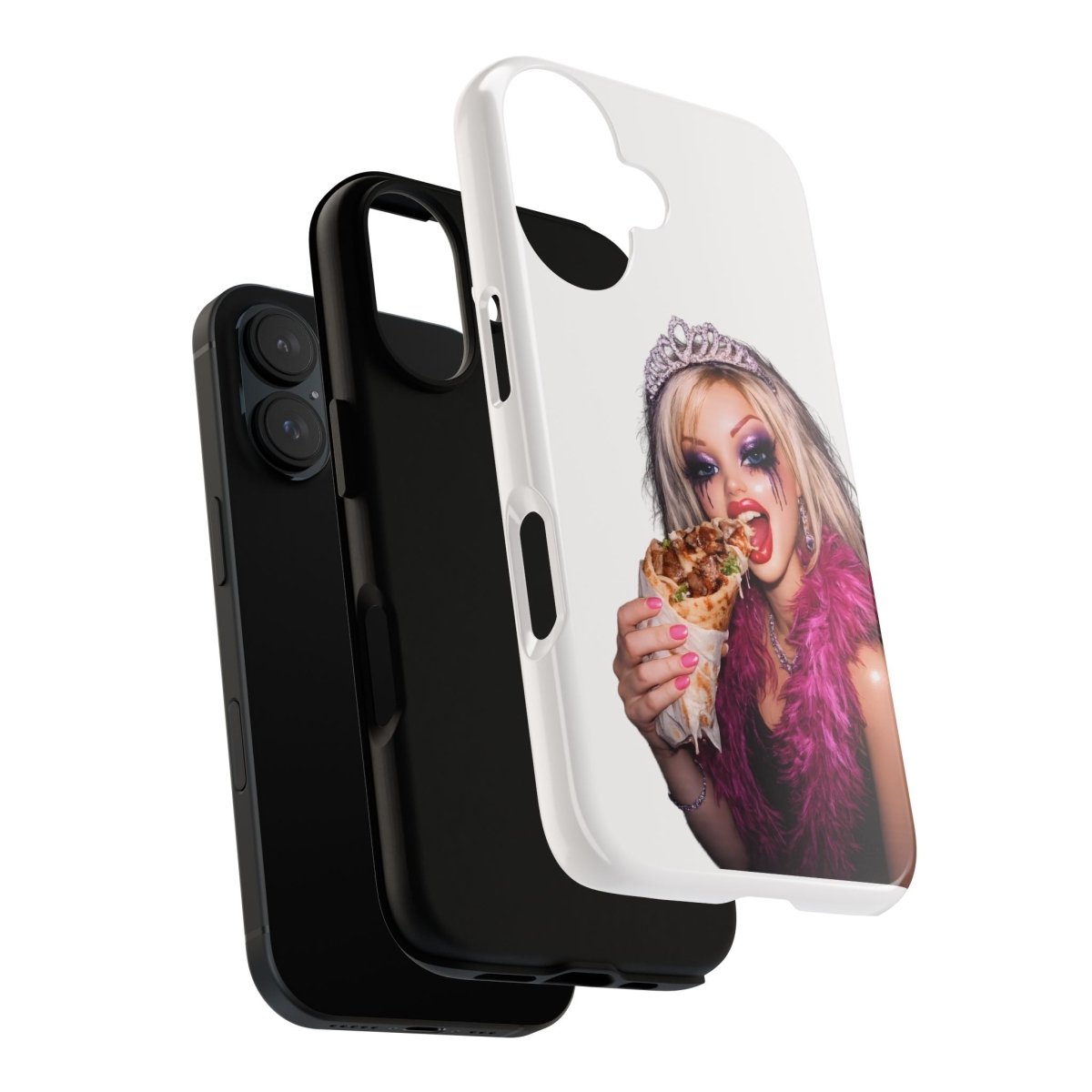 Lustige Handyhülle Doll Döner Queen  Witziges Doll Motiv