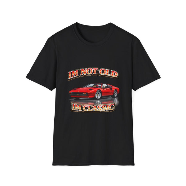 I'm Not Old I'm Classic | T-Shirt Magnum | T-Shirt Rétro Ferrari 308 GTS