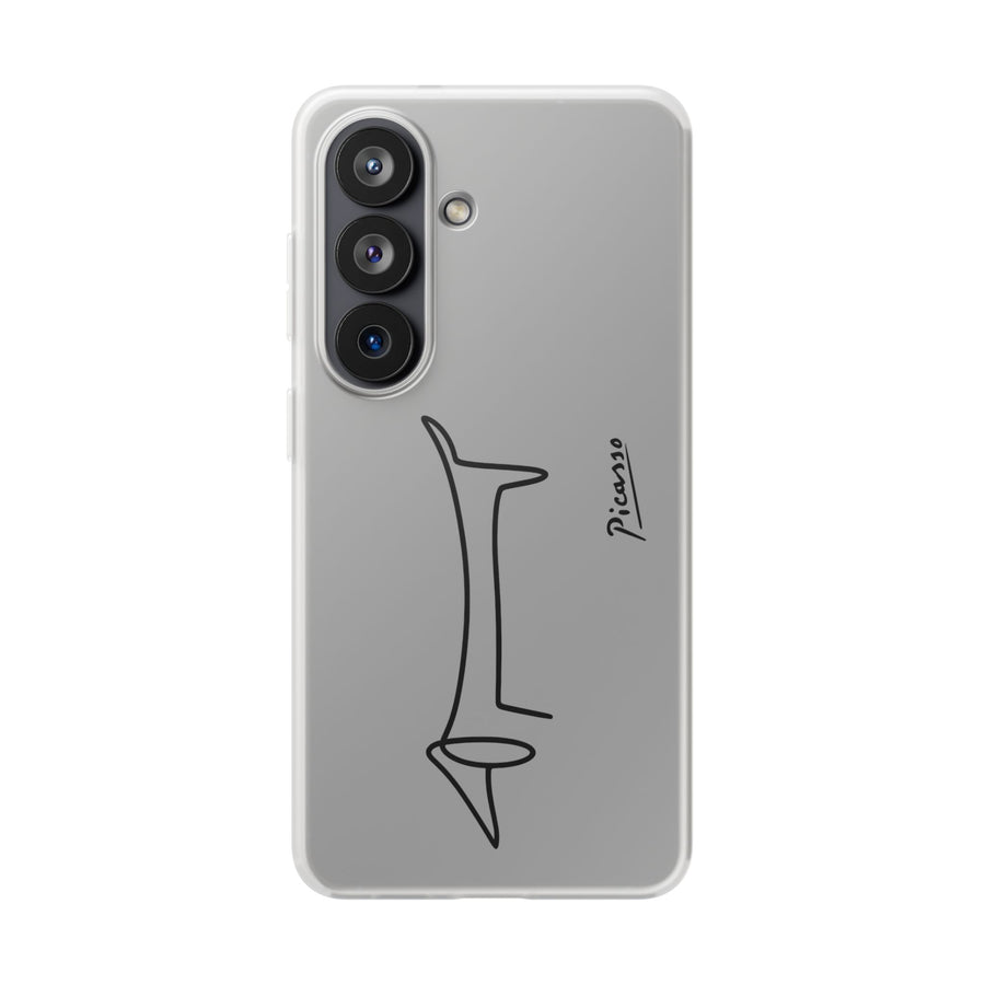 Picasso Cubisme Noir | Coque de téléphone | L'art à l'état pur