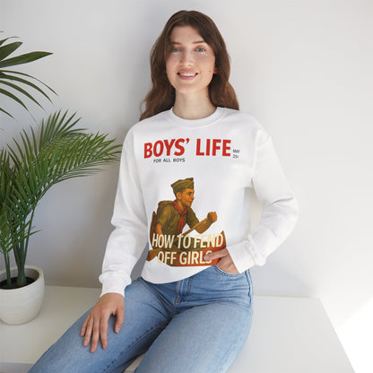 How to Fend Off Girls – Sweatshirt mit toxischer Nostalgie – Freches Satire-Design für mutige Statements | True Insights