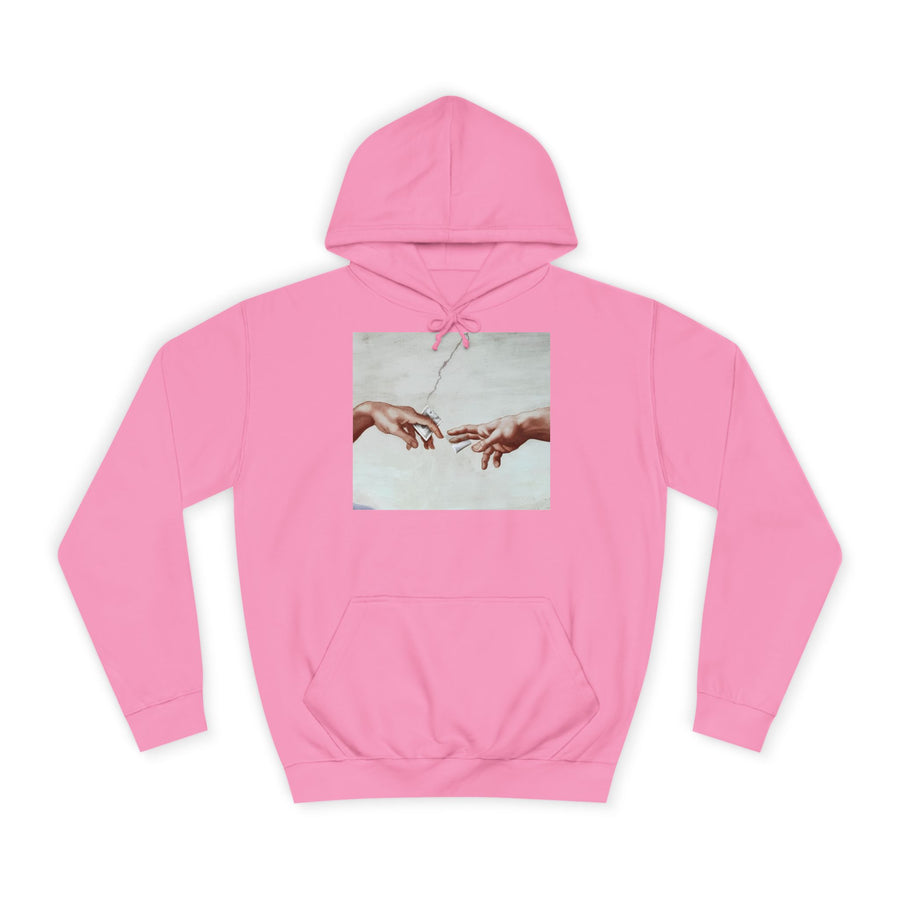 The Deal Hoodie – Michelangelo-Parodie mit schwarzem Humor