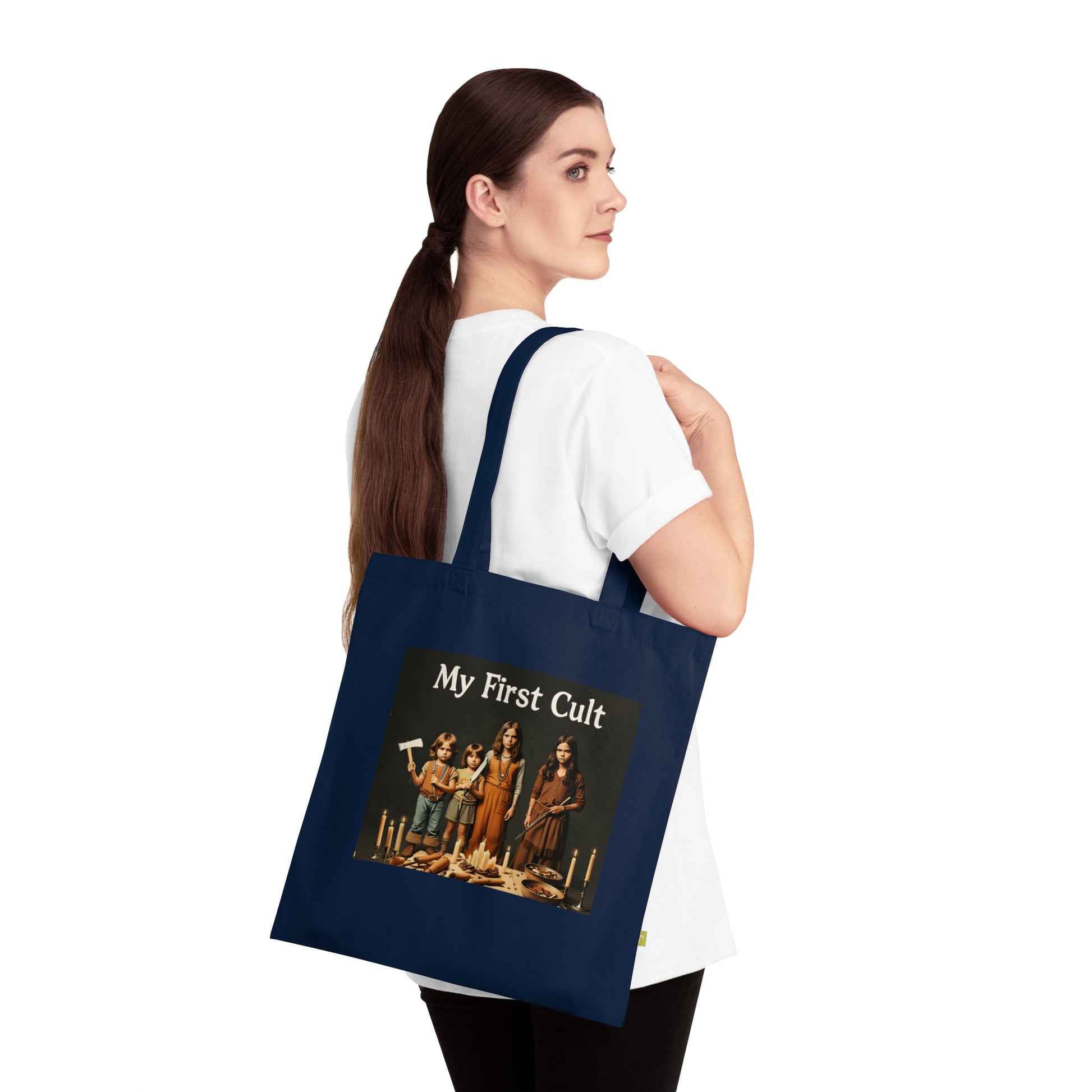 My First Cult – Satirischer Stoffbeutel im Retro-Kult-Look-Bags-True Insights