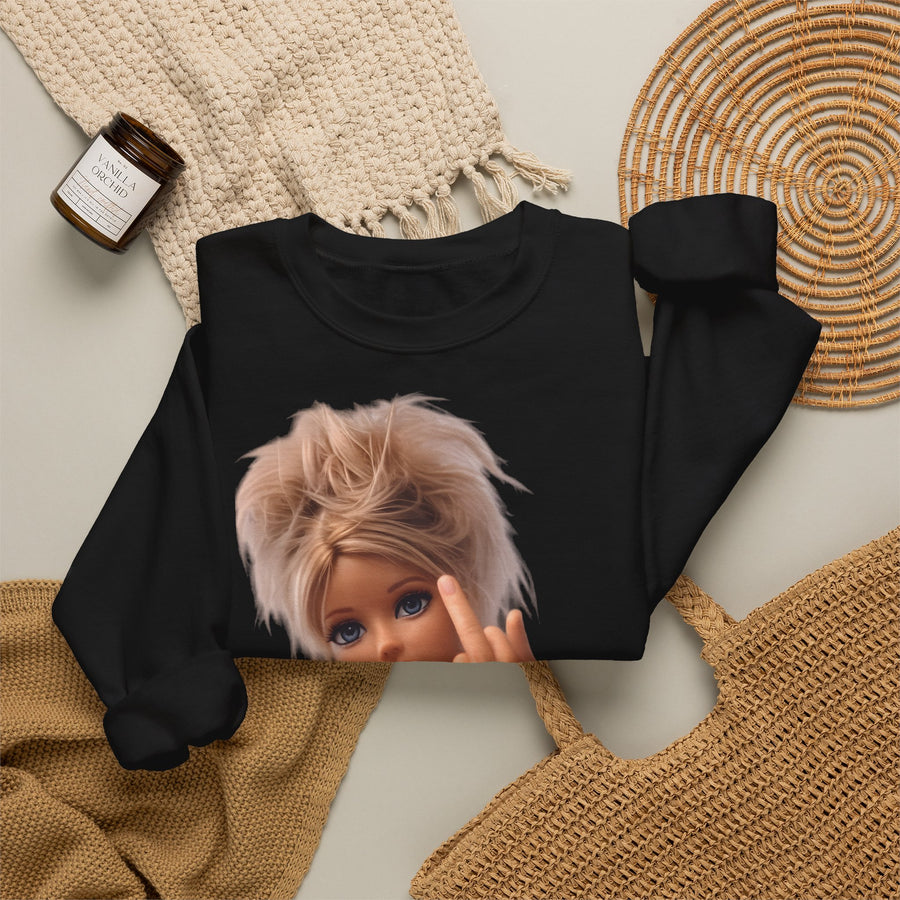 True Insights Middle Finger Sweatshirt – Freches Statement-Motiv