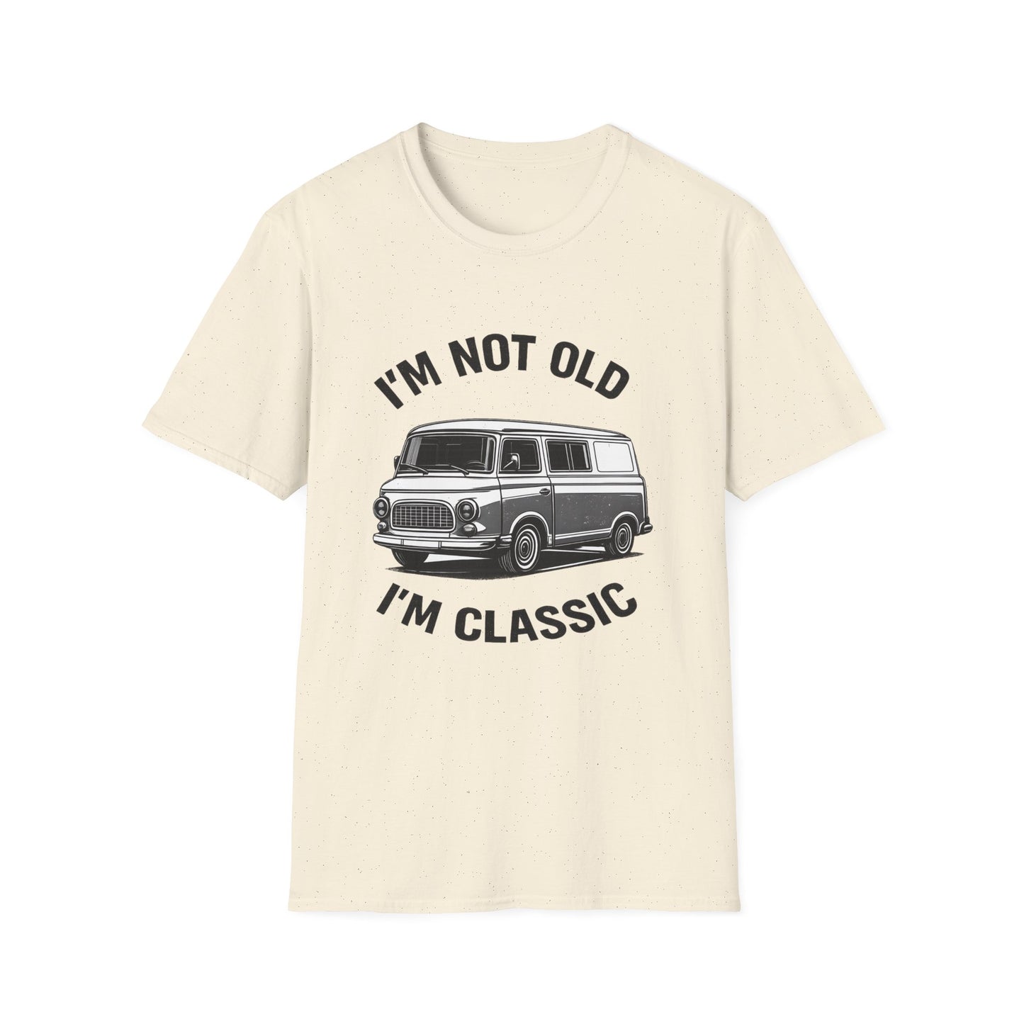 True Insights T-Shirt Barkas 100 Classic Van DDR Spruch Im Not Old Im Classic in Natural