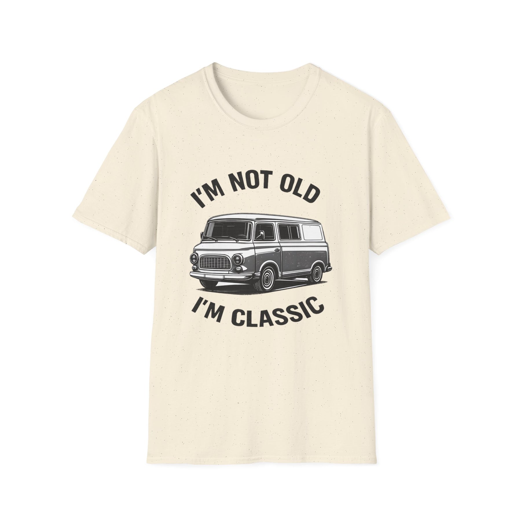 True Insights T-Shirt Barkas 100 Classic Van DDR Spruch Im Not Old Im Classic in Natural
