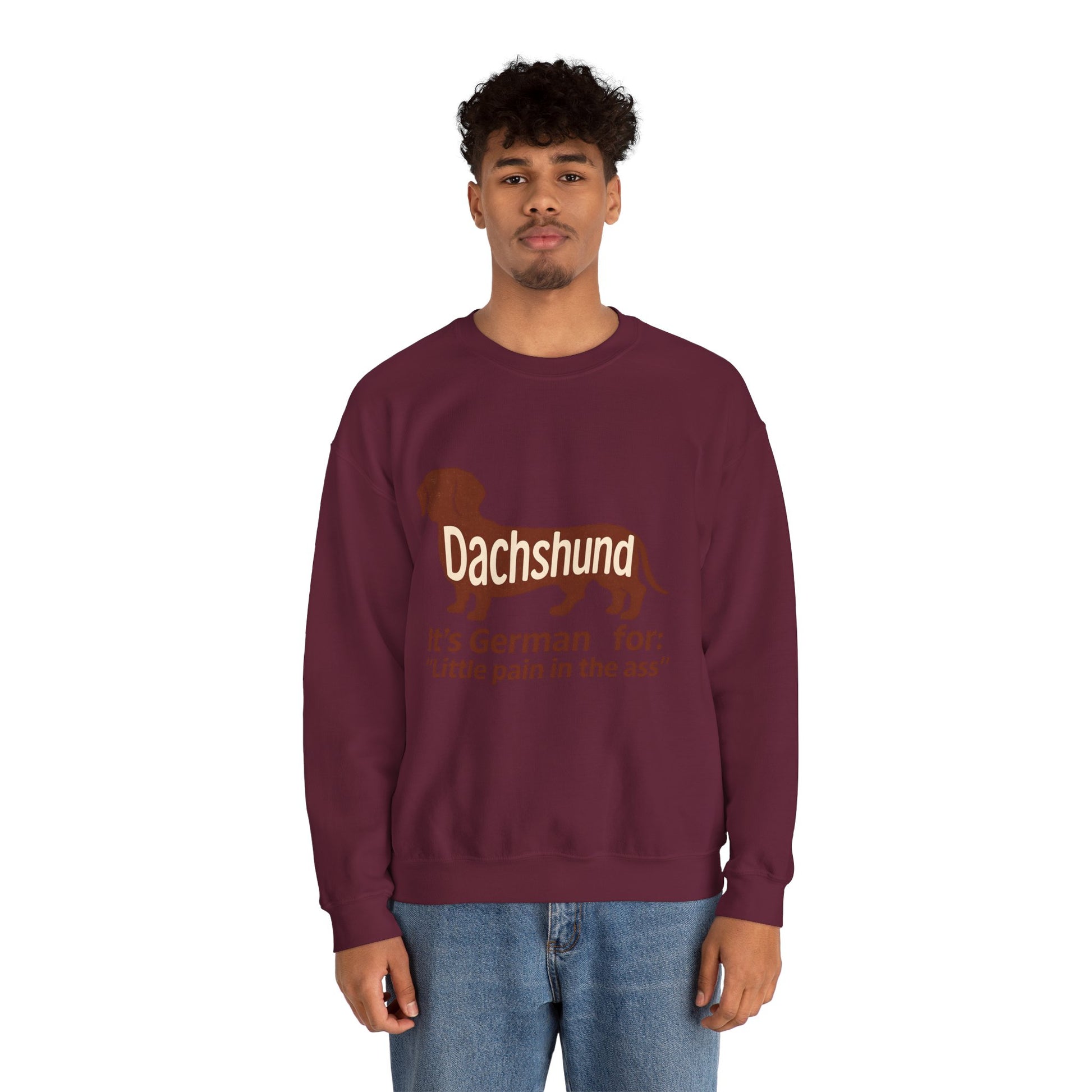 Dackel-Humor für Kenner: Sweatshirt mit frechem Spruch und kultigem Design – ideal für Hundefreunde mit Ironie. – Lustiges Sweatshirt | True Insights – Bild 37