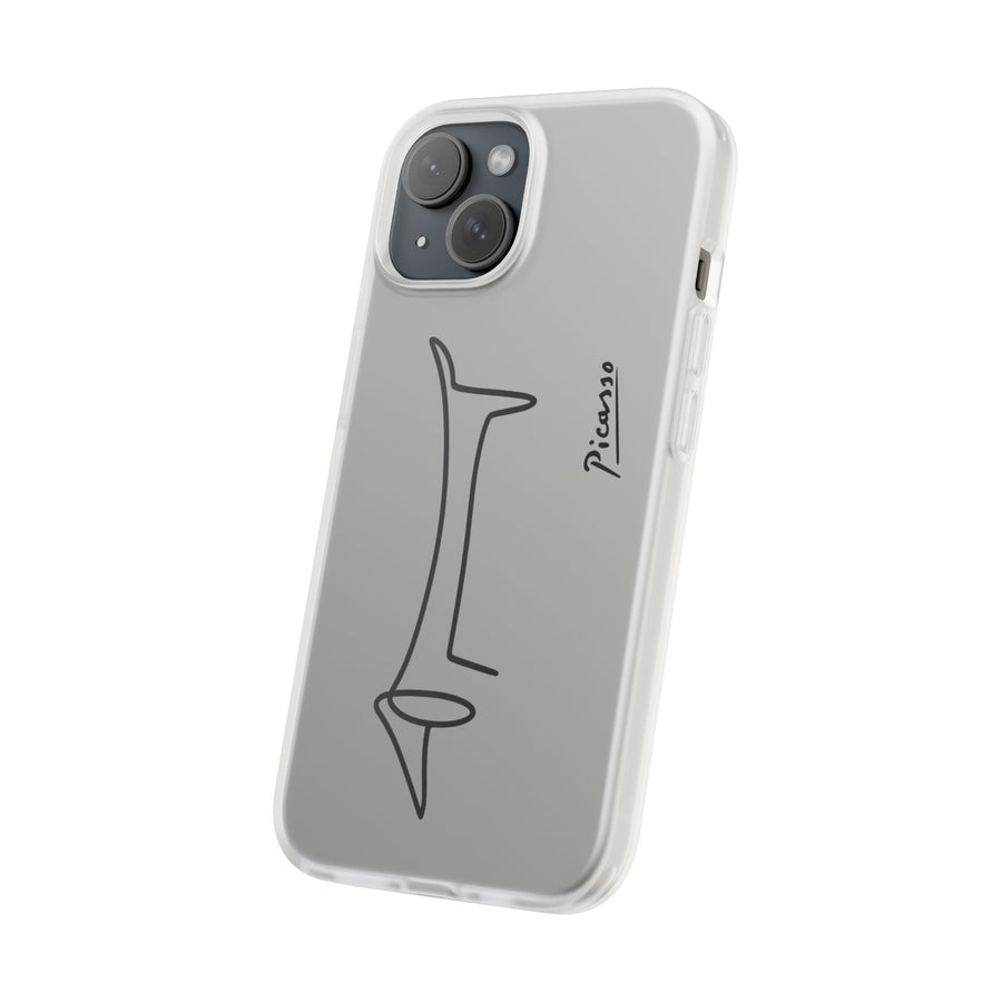 Picasso Cubisme Noir | Coque de téléphone | L'art à l'état pur