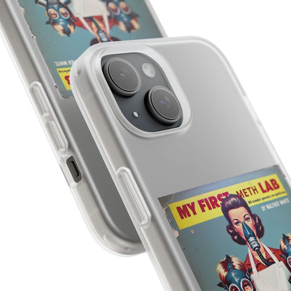 „My First Meth Lab“ Handyhülle – Schwarzer Humor im Retro-Look-Phone Case-True Insights