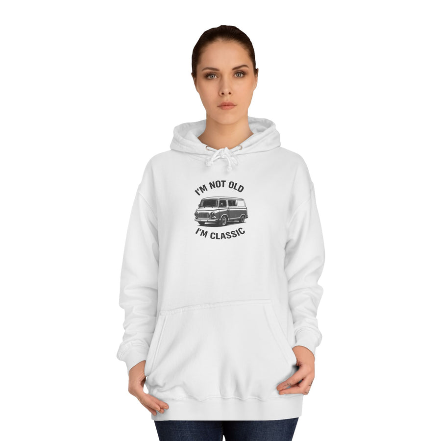 Barkas B1000 Classic Van Hoodie – I'm Not Old I'm Classic Geschenk für DDR-Oldtimer-Fans