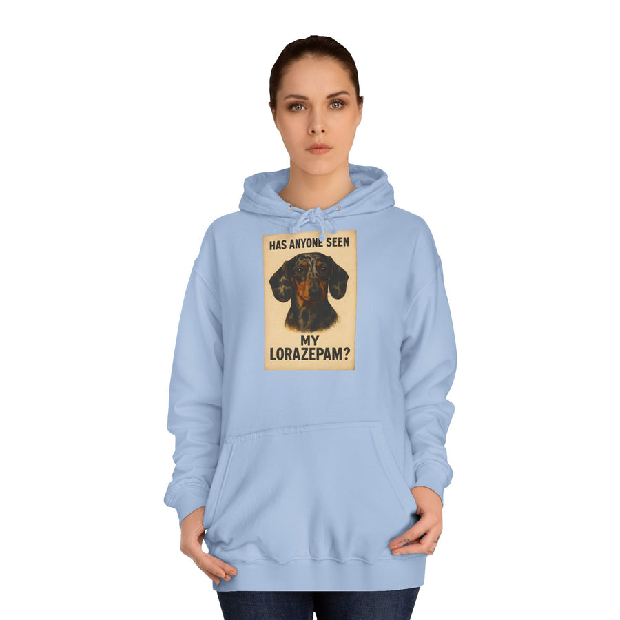 True Insights Has Anyone Seen My Lorazepam Dackel Hoodie – Lustiges Vintage-Dackel-Motiv
