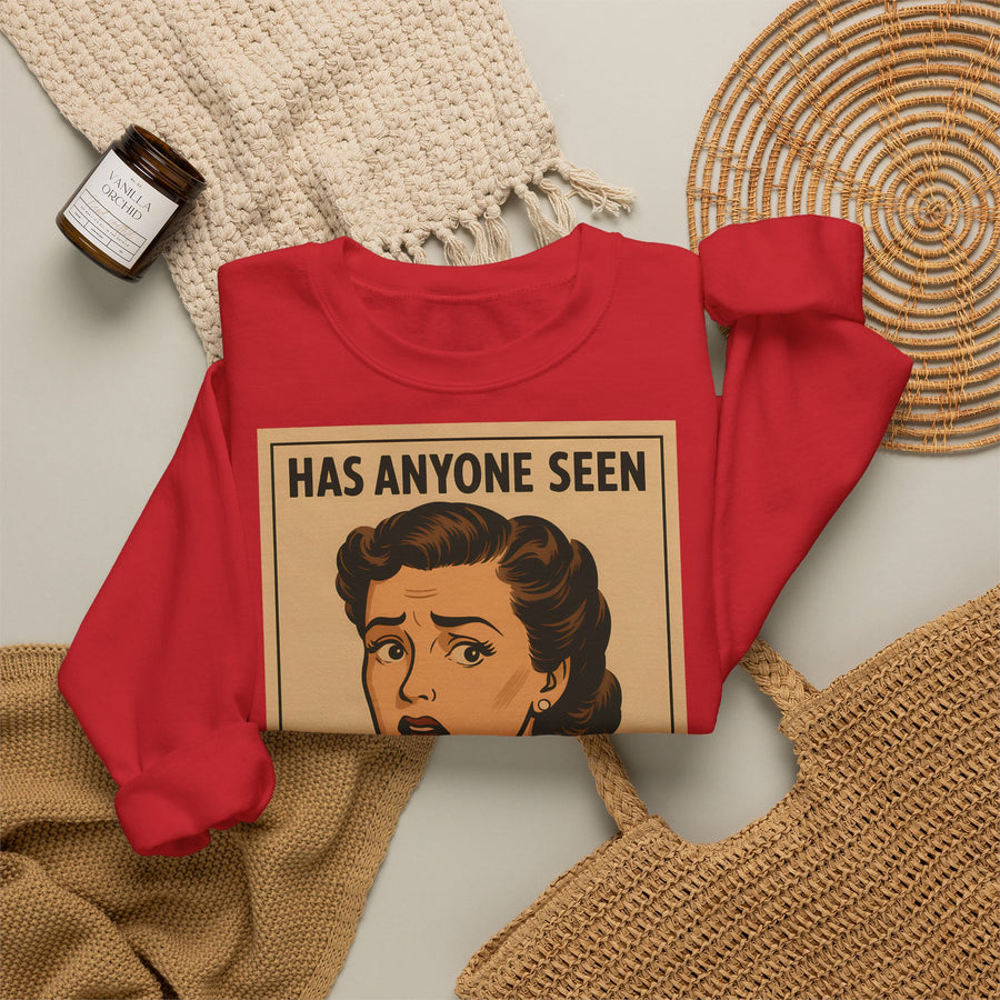 True Insights Has Anyone Seen My Lorazepam Sweatshirt – Retro-Pop-Art mit schwarzem Humor