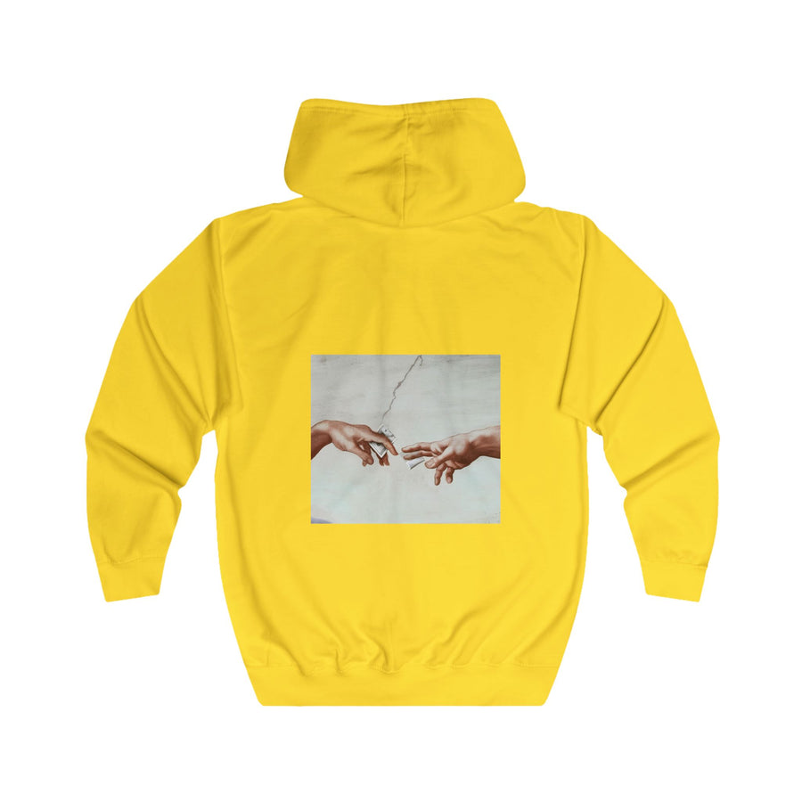 The Deal Zip-Hoodie – Michelangelo-parodie met zwarte humor