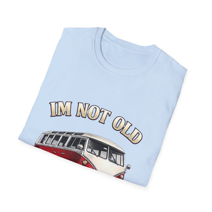 True Insights T-Shirt Oldtimer Samba Bus Motiv Im Not Old Im Classic, lockerer Sommerlook