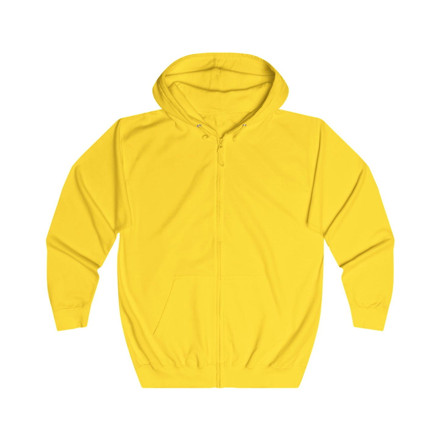 Botox O'Clock Zip Hoodie – Lustiges Neon Karikatur Motiv für Beauty-Fans, Grumpy Face Kapuzenjacke